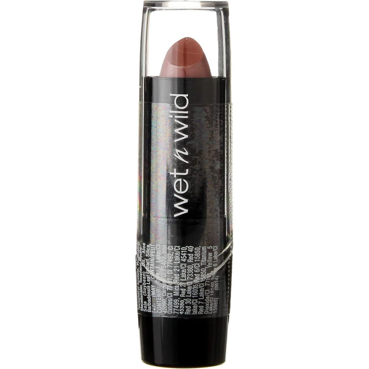 wet n wild Silk Finish Lipstick, Hydrating Rich Buildable Lip Color, Formulated with Vitamins A,E, & Macadamia for Ultimate Hydration, Cruelty-Free & Vegan - Black Orchid
