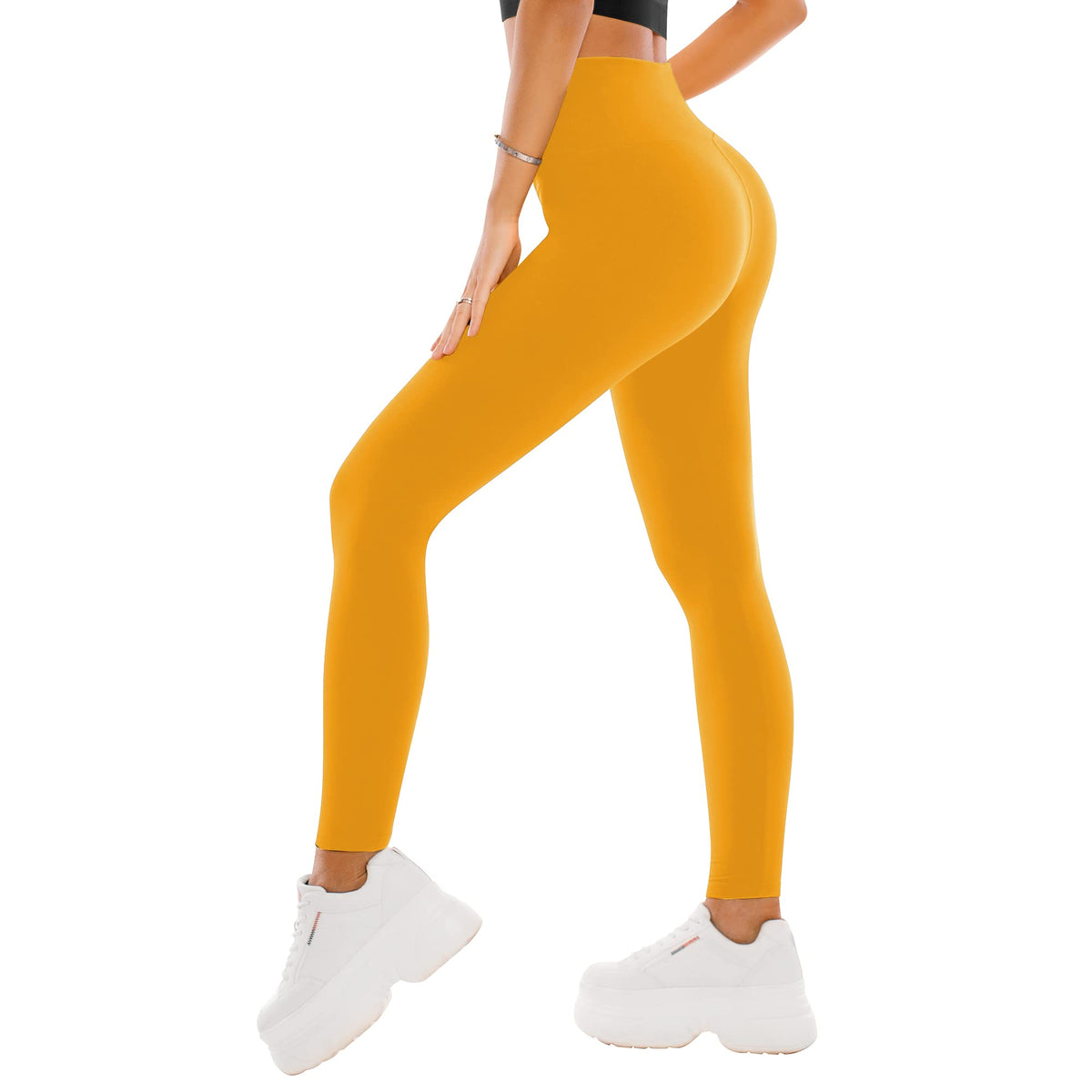 Women's High-Waisted Soft Stretch Leggings