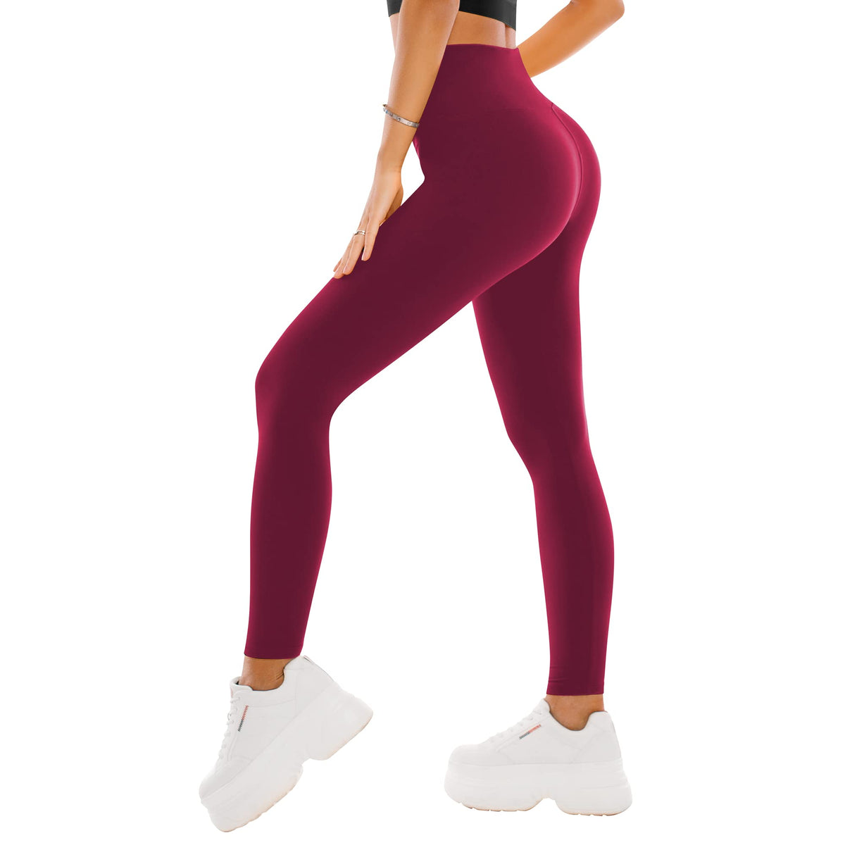 Women's High-Waisted Soft Stretch Leggings