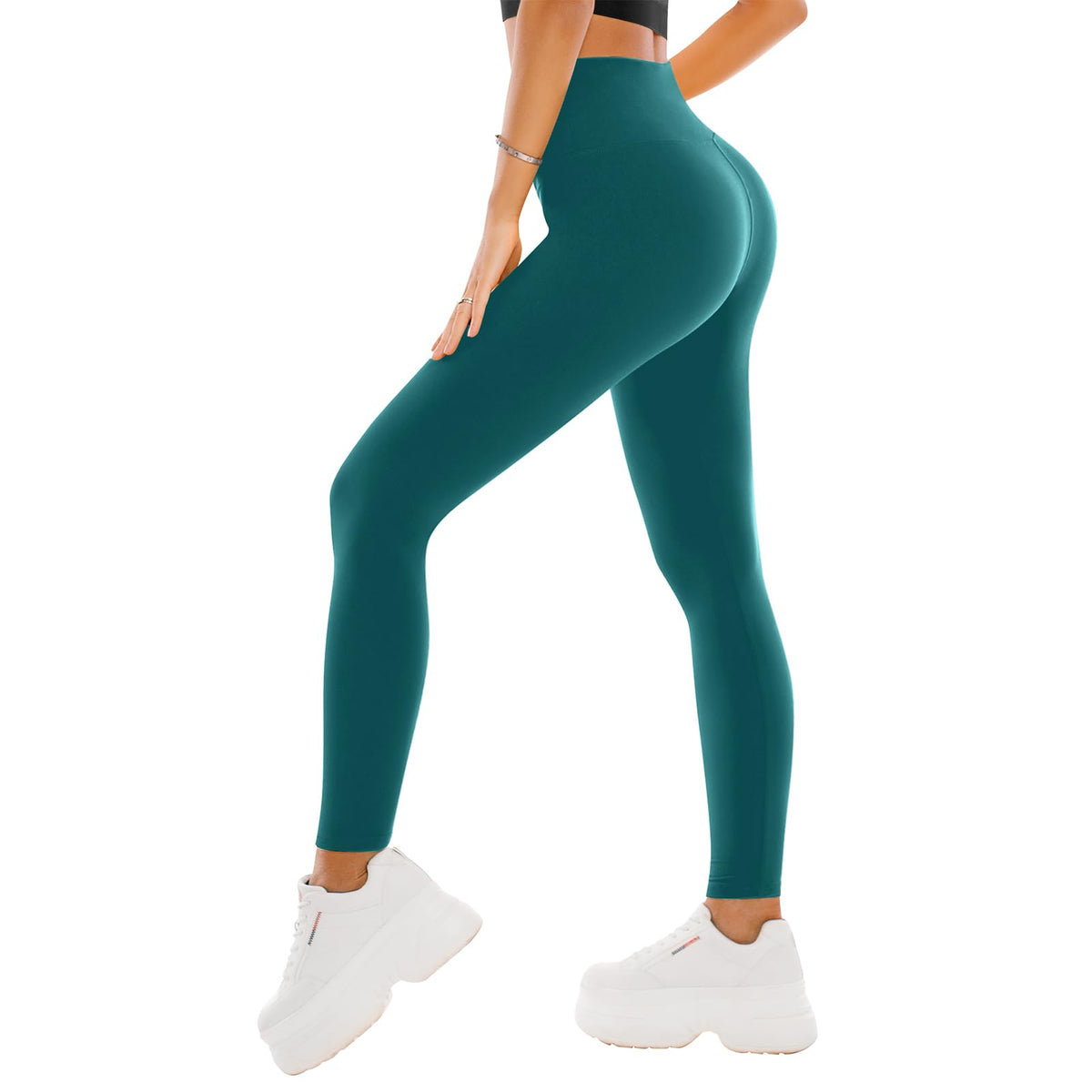 Women's High-Waisted Soft Stretch Leggings