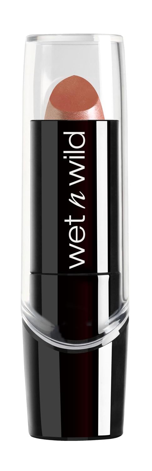wet n wild Silk Finish Lipstick, Hydrating Rich Buildable Lip Color, Formulated with Vitamins A,E, & Macadamia for Ultimate Hydration, Cruelty-Free & Vegan - Black Orchid