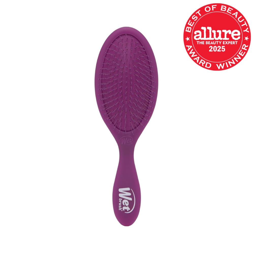 Wet Brush Original Detangler Hair Brush, Black Frost, For All Hair Textures
