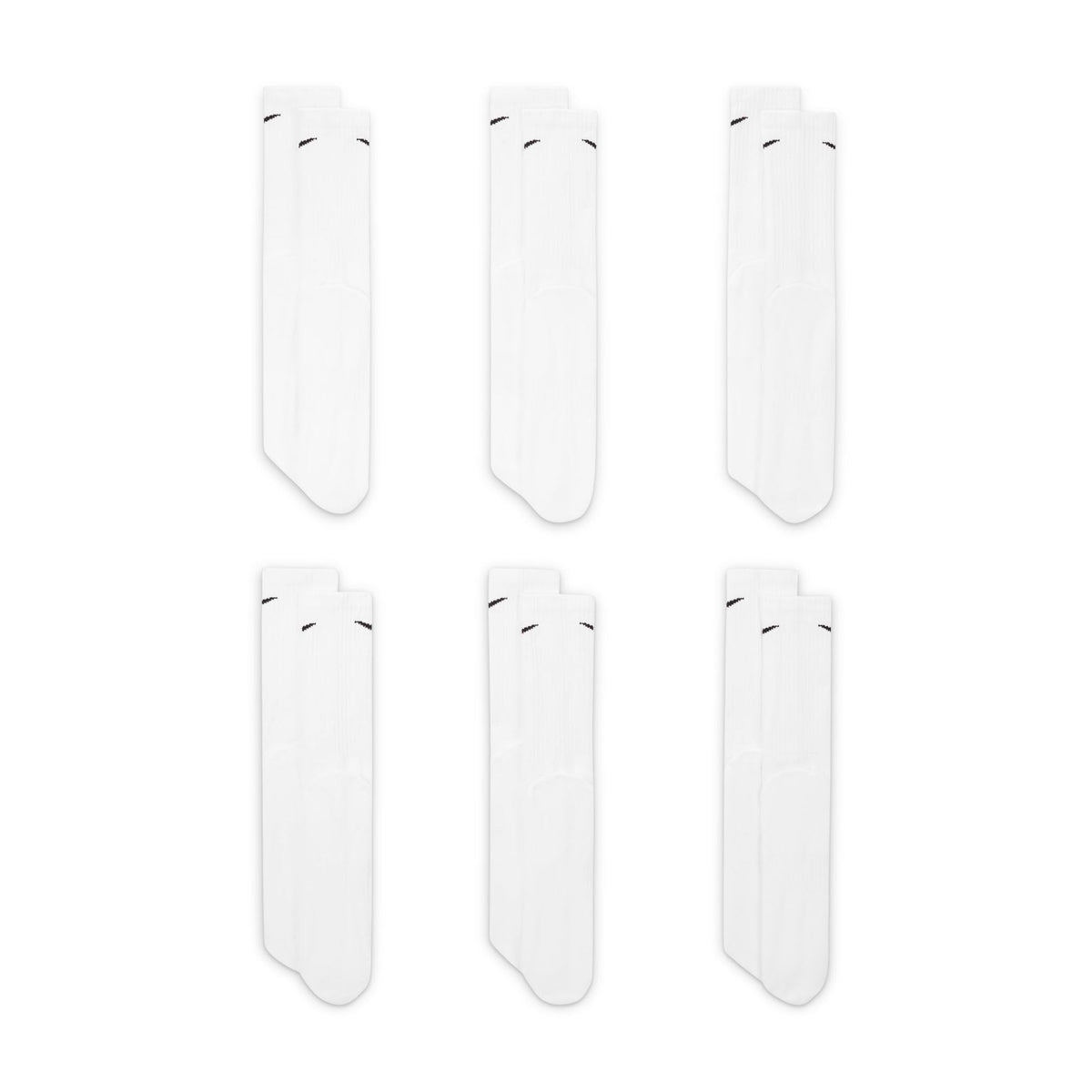 Nike Everyday Cushioned Crew Socks – 6 Pairs