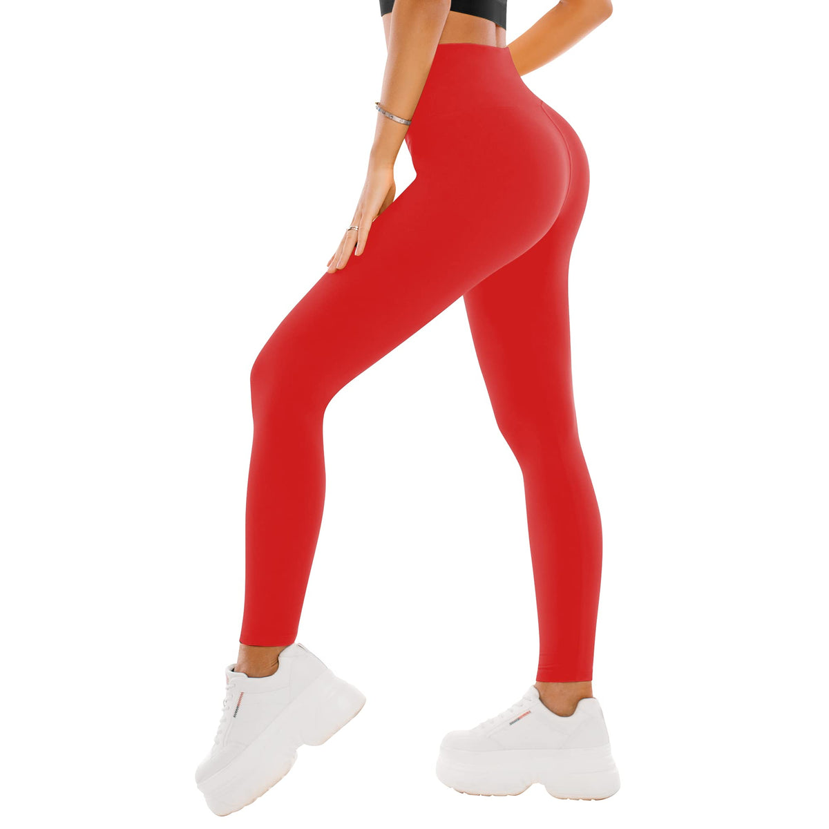 Women's High-Waisted Soft Stretch Leggings