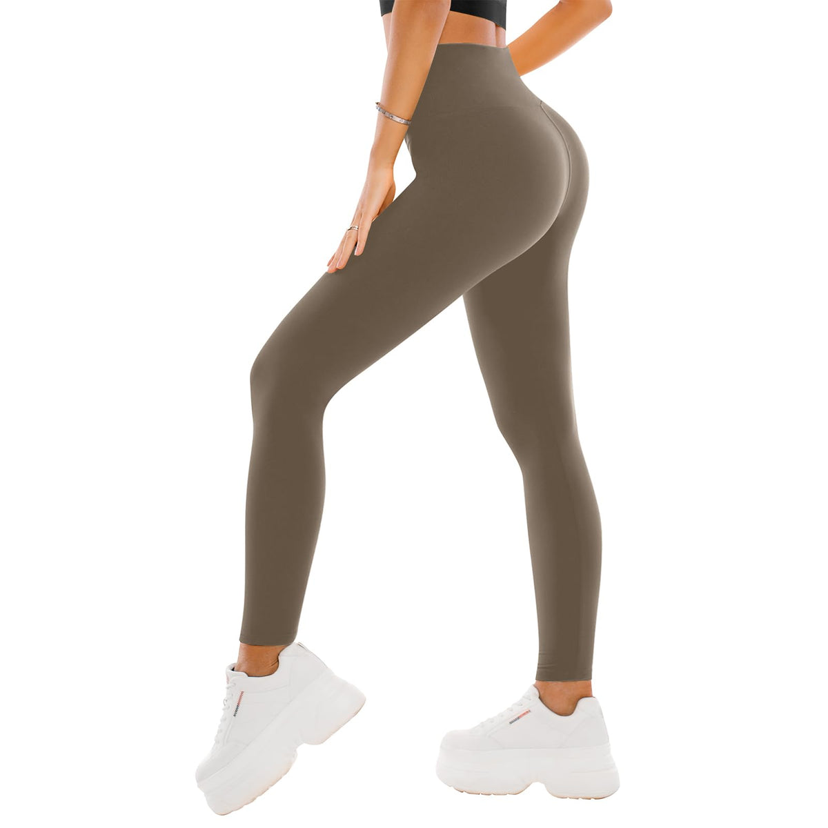 Women's High-Waisted Soft Stretch Leggings