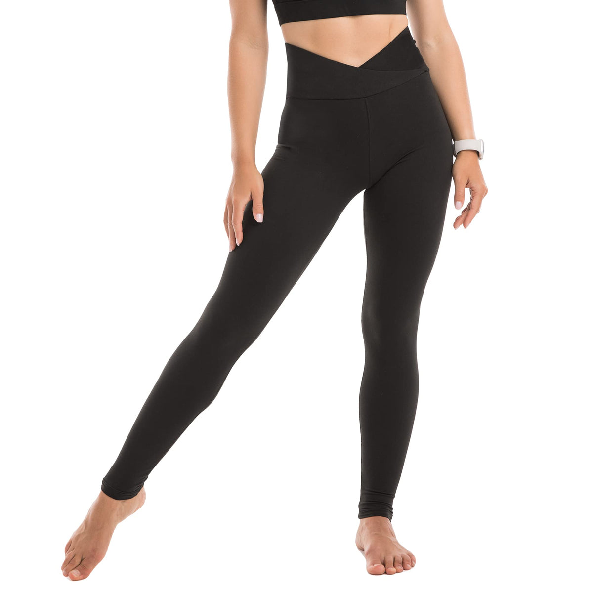 Women's High-Waisted Soft Stretch Leggings
