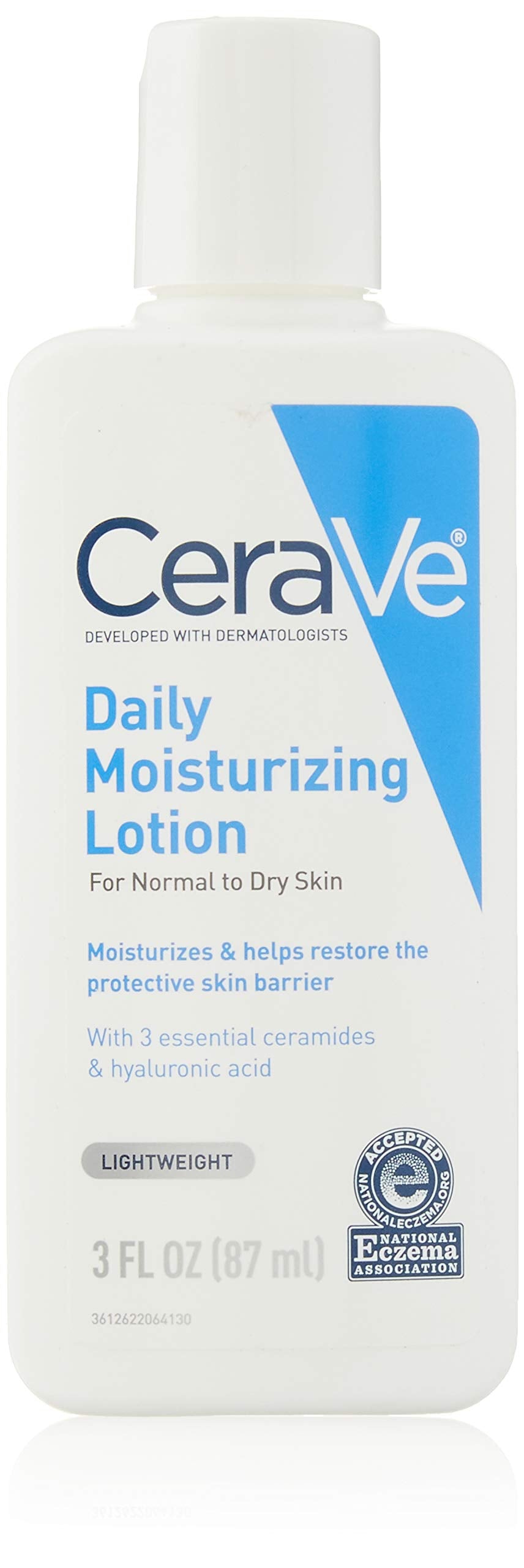 CeraVe Daily Moisturizing Lotion | 8 Ounce | Face & Body Lotion for Dry Skin with Hyaluronic Acid | Fragrance Free