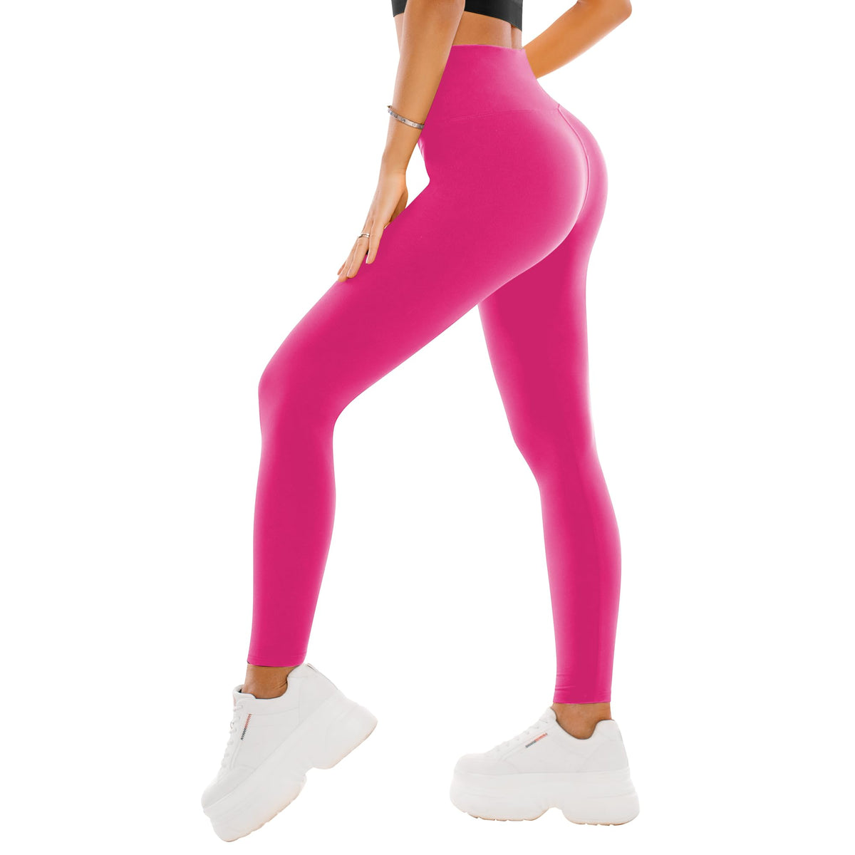 Women's High-Waisted Soft Stretch Leggings
