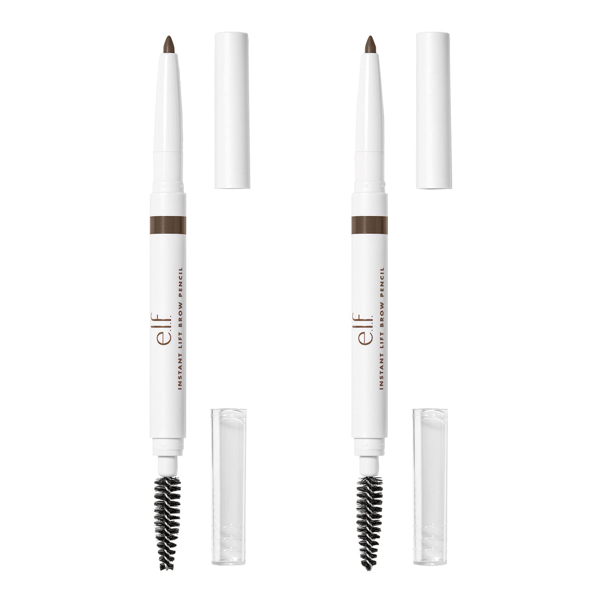e.l.f. Instant Lift Brow Pencil, Dual-Sided, Deep Brown