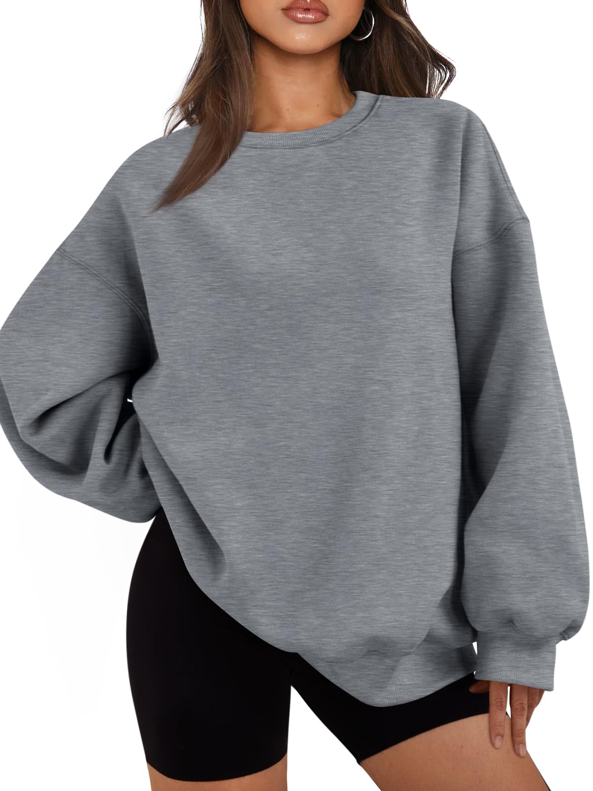 EFAN Women's Oversized Crewneck Sweatshirt