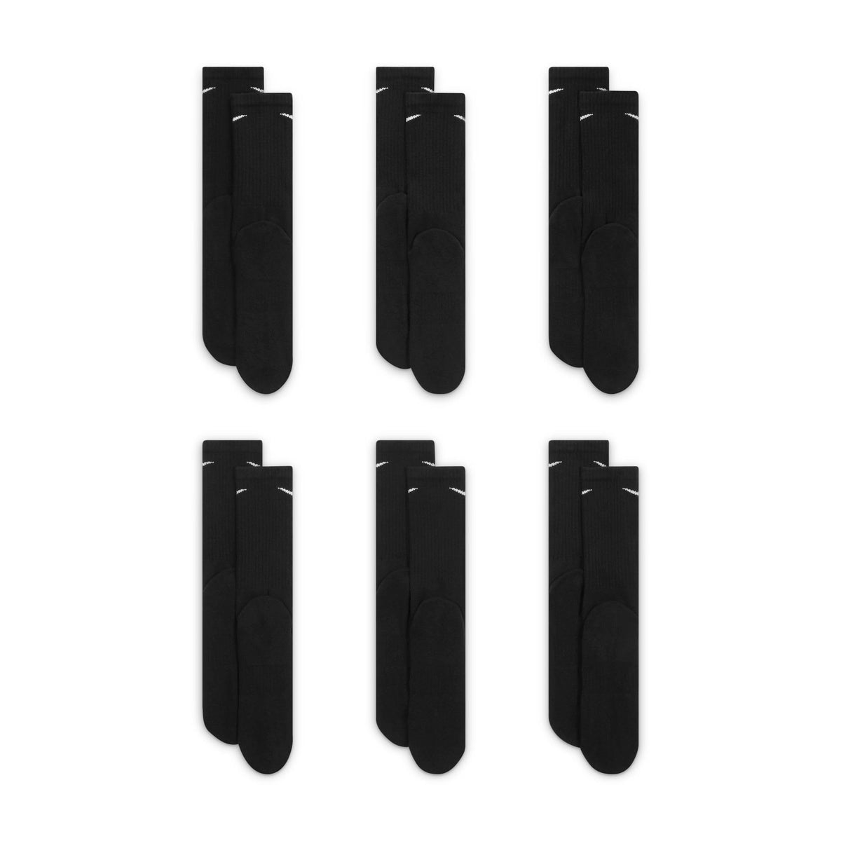 Nike Everyday Cushioned Crew Socks – 6 Pairs