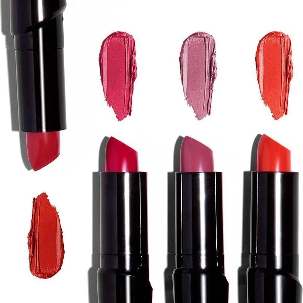 wet n wild Silk Finish Lipstick, Hydrating Rich Buildable Lip Color, Formulated with Vitamins A,E, & Macadamia for Ultimate Hydration, Cruelty-Free & Vegan - Black Orchid