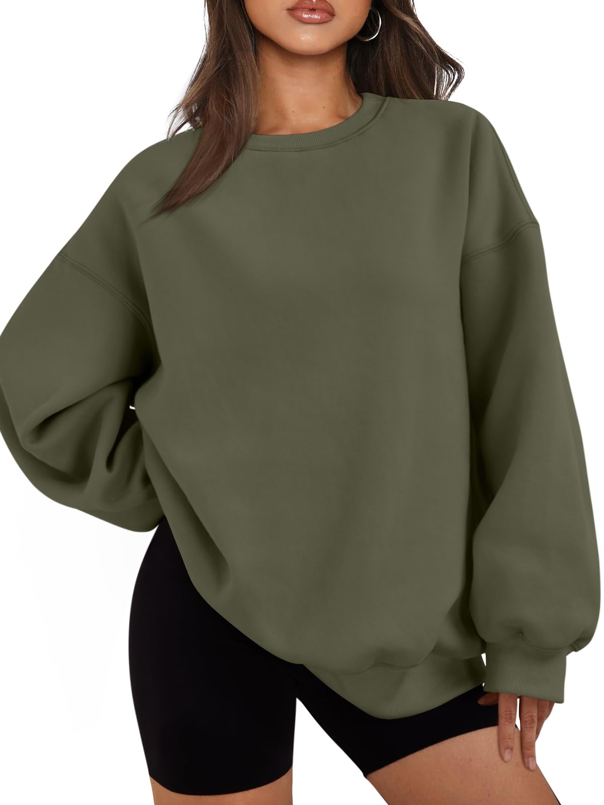 EFAN Women's Oversized Crewneck Sweatshirt