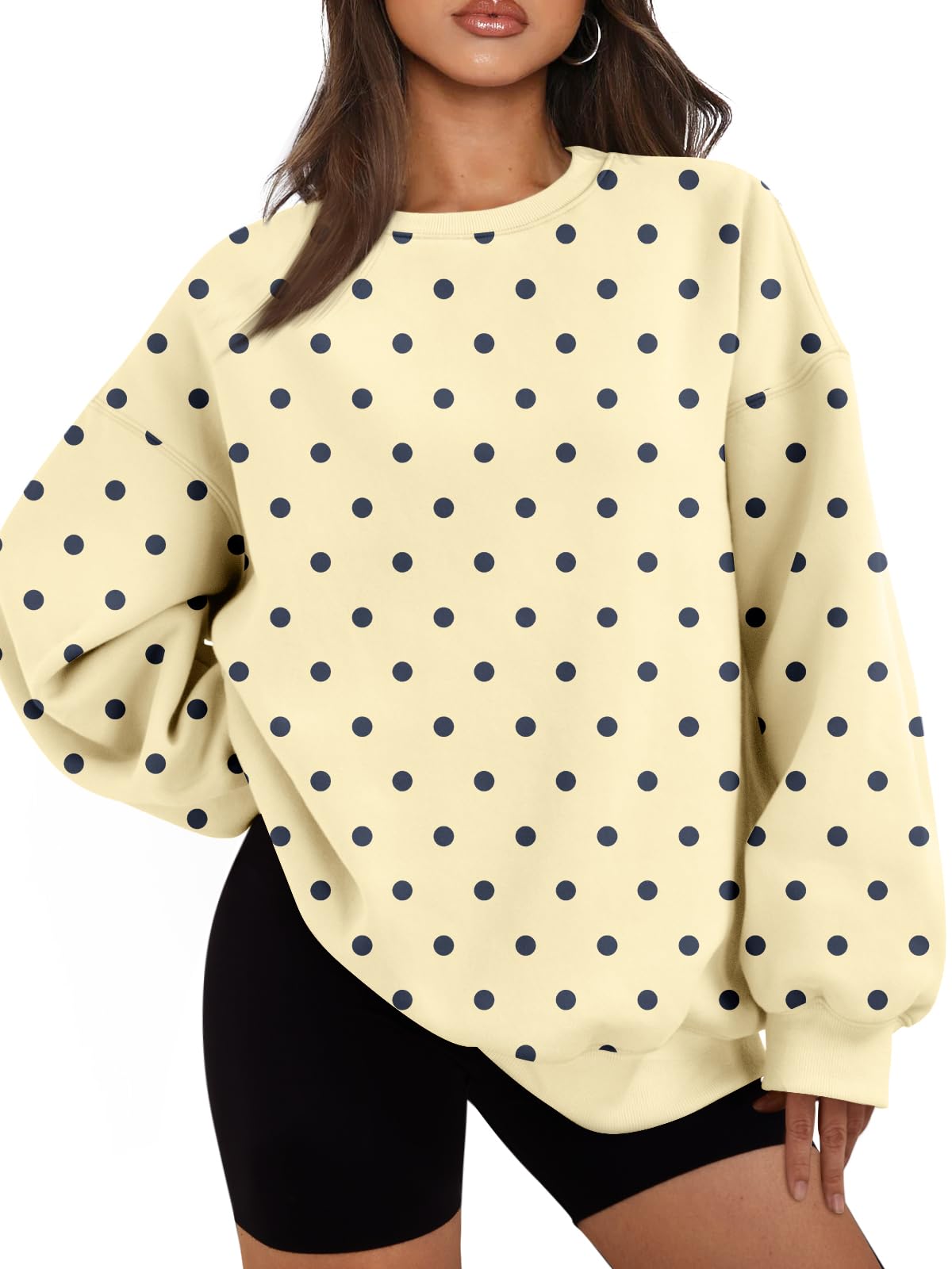 EFAN Women's Oversized Crewneck Sweatshirt