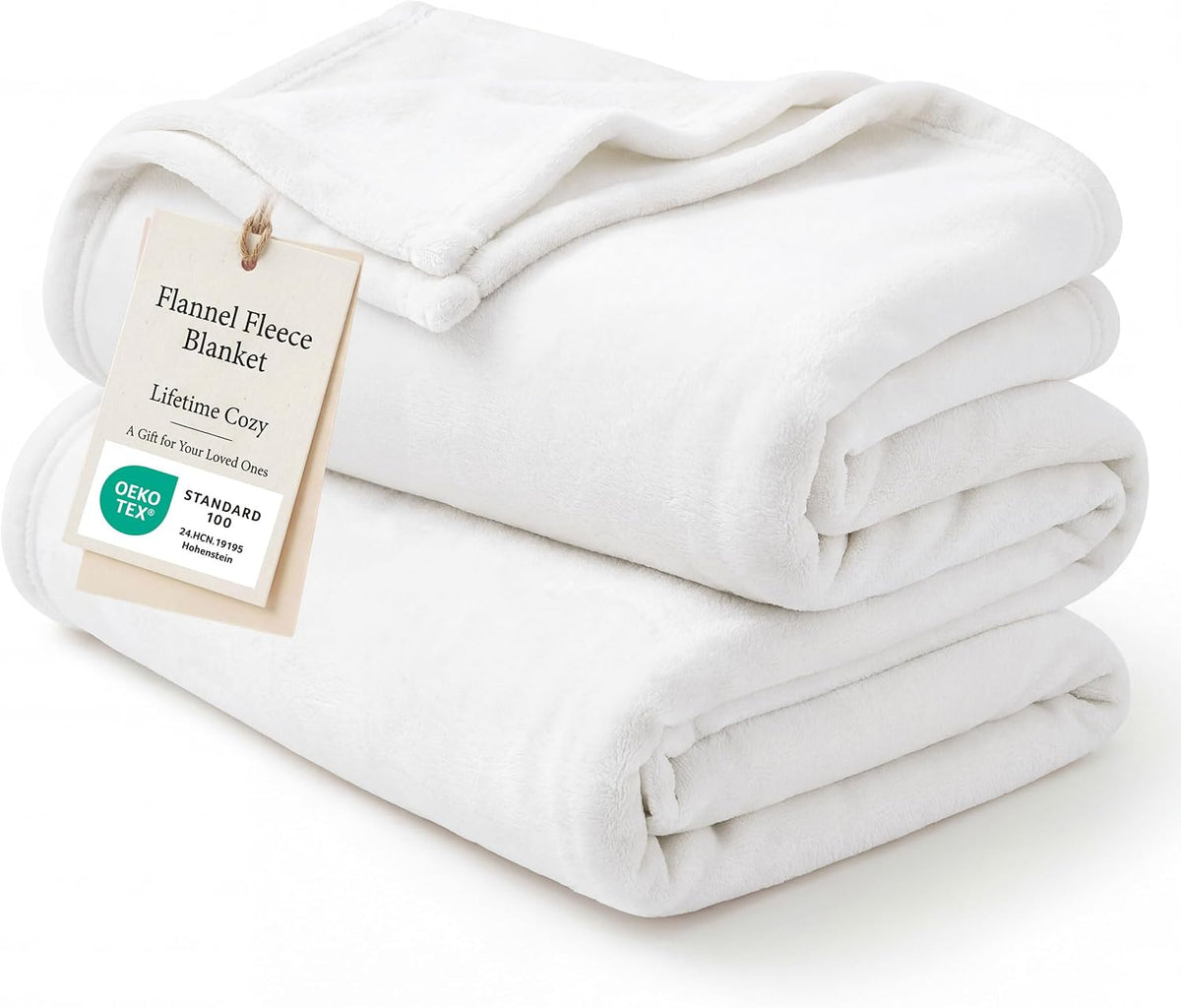 Bedsure GentleSoft Fleece Blanket Twin Size Grey - 300GSM Lightweight Plush Fuzzy Cozy Soft Warm Blanket for Bed, Sofa, Couch, Travel, Camping, 60x80 inches