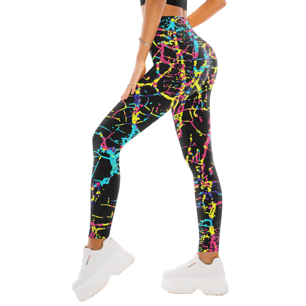 Women's High-Waisted Soft Stretch Leggings