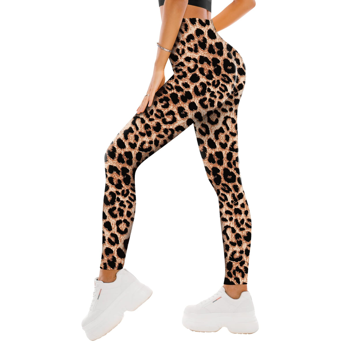 Women's High-Waisted Soft Stretch Leggings