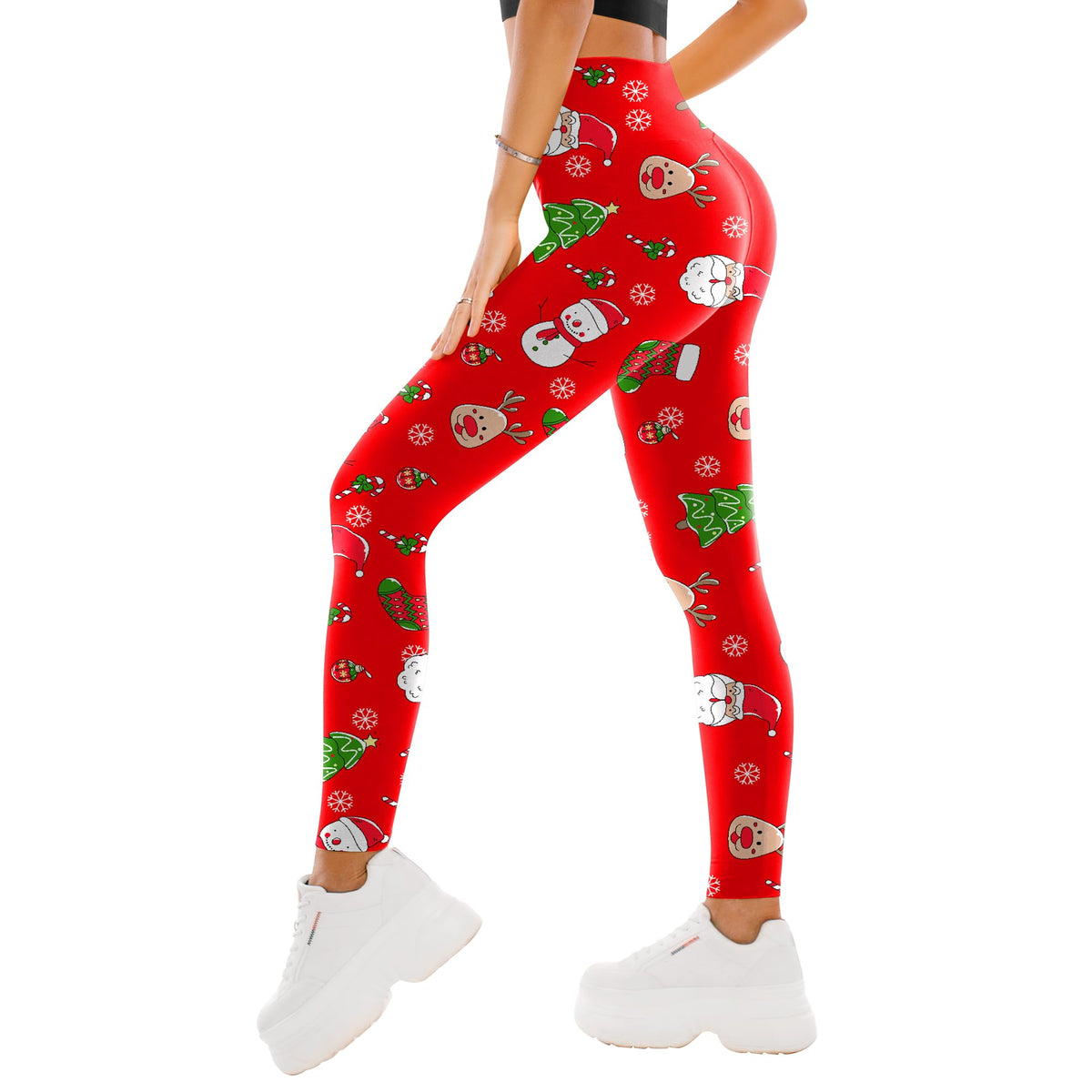 Women's High-Waisted Soft Stretch Leggings