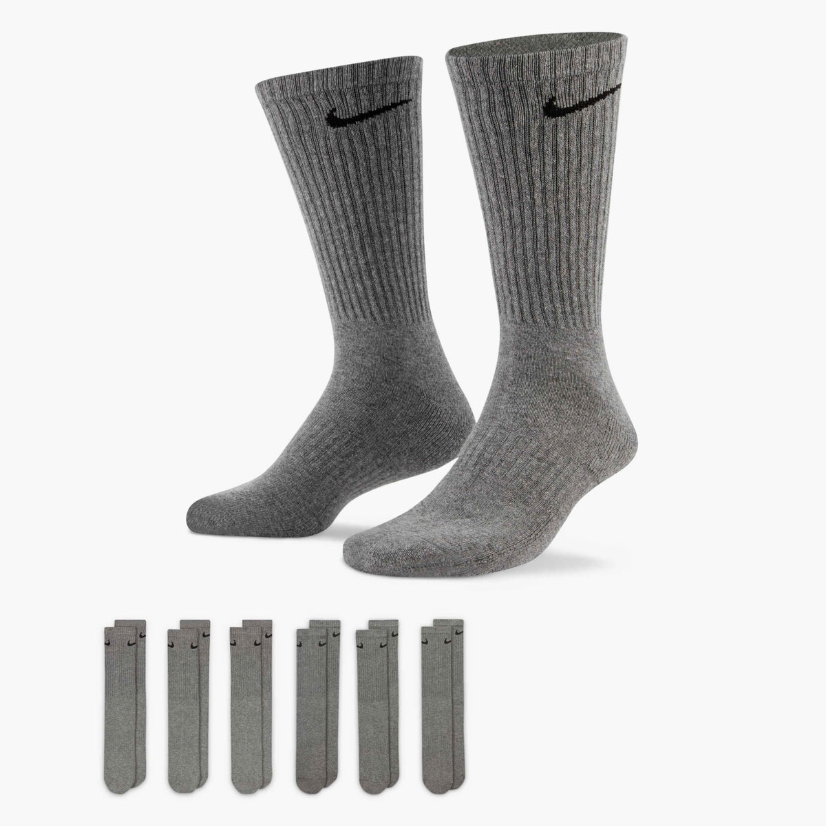 Nike Everyday Cushioned Crew Socks – 6 Pairs
