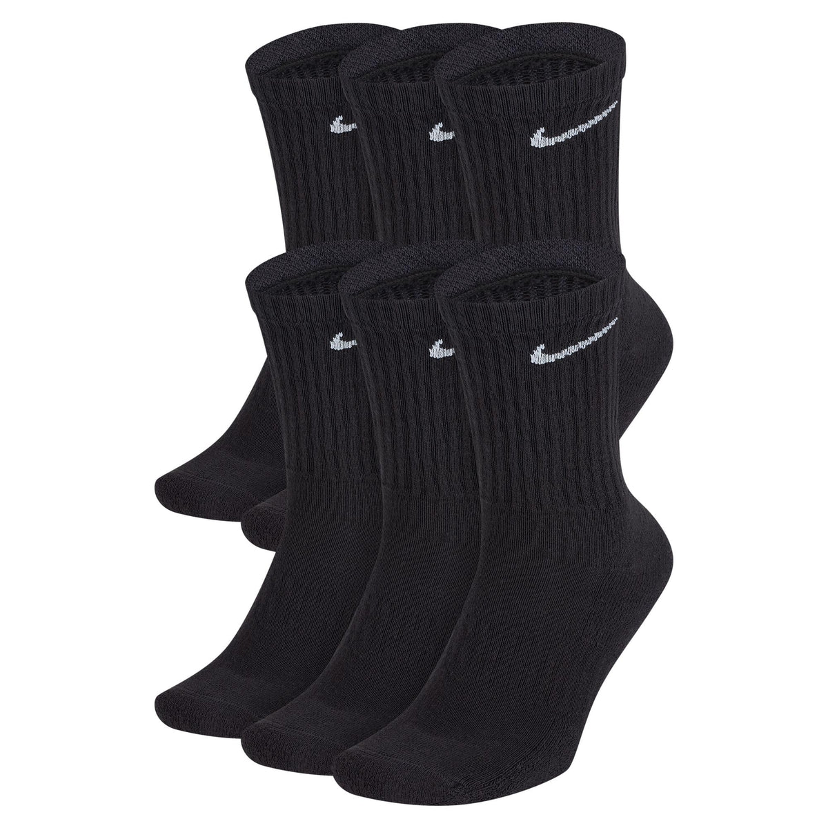 Nike Everyday Cushioned Crew Socks – 6 Pairs