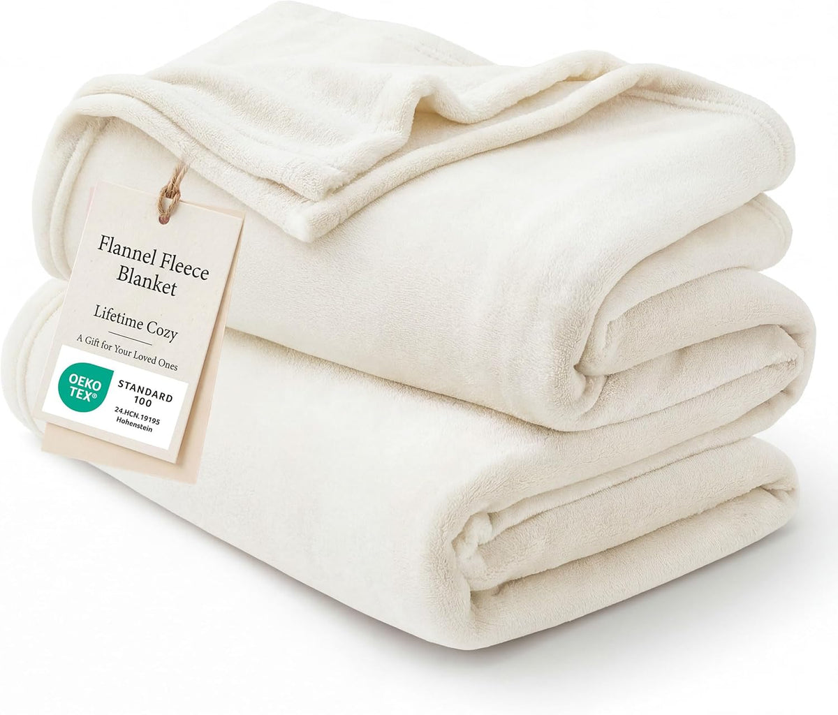 Bedsure GentleSoft Fleece Blanket Twin Size Grey - 300GSM Lightweight Plush Fuzzy Cozy Soft Warm Blanket for Bed, Sofa, Couch, Travel, Camping, 60x80 inches