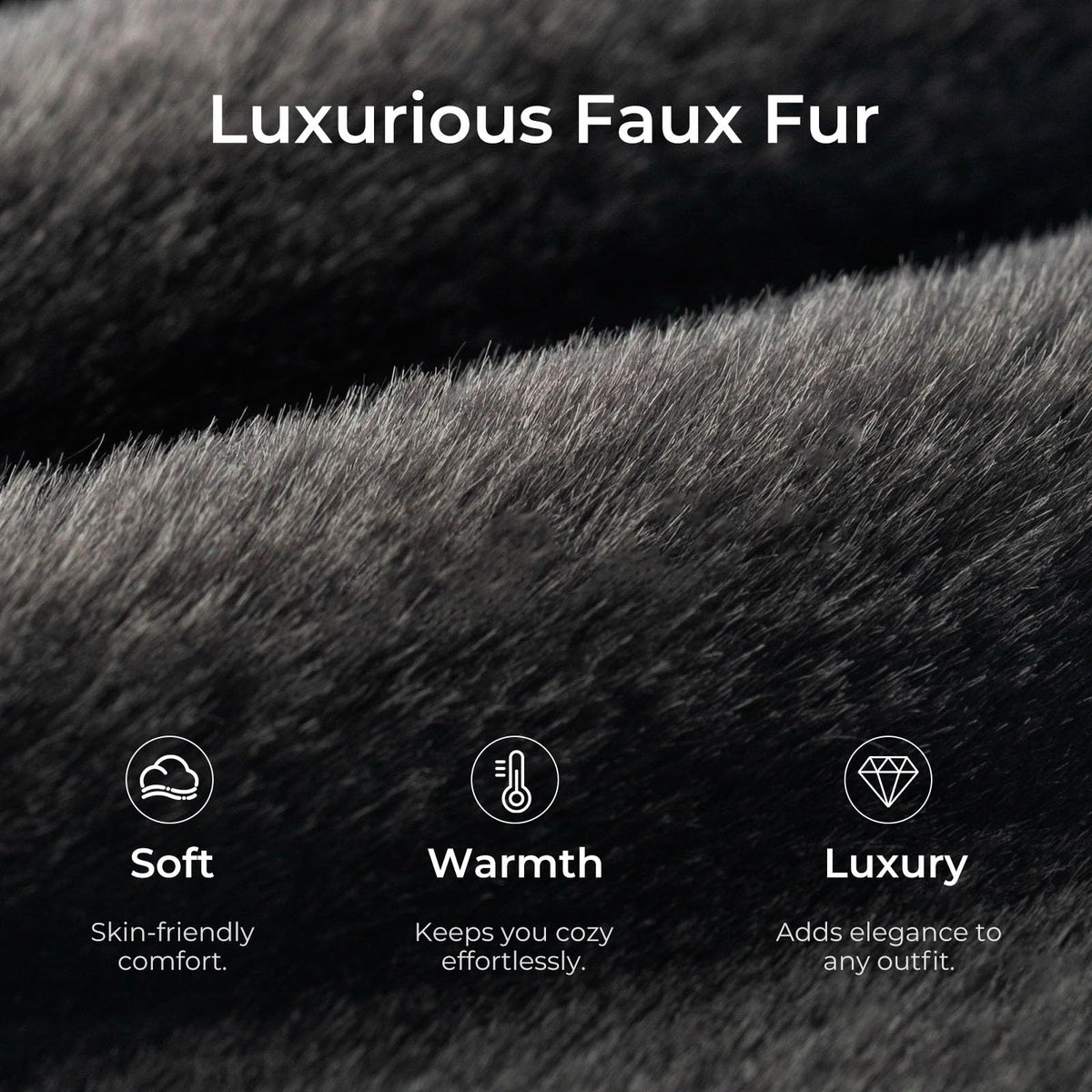 Snug Leaves Women's Fuzzy Scuff Slippers Memory Foam Non-slip House Shoes