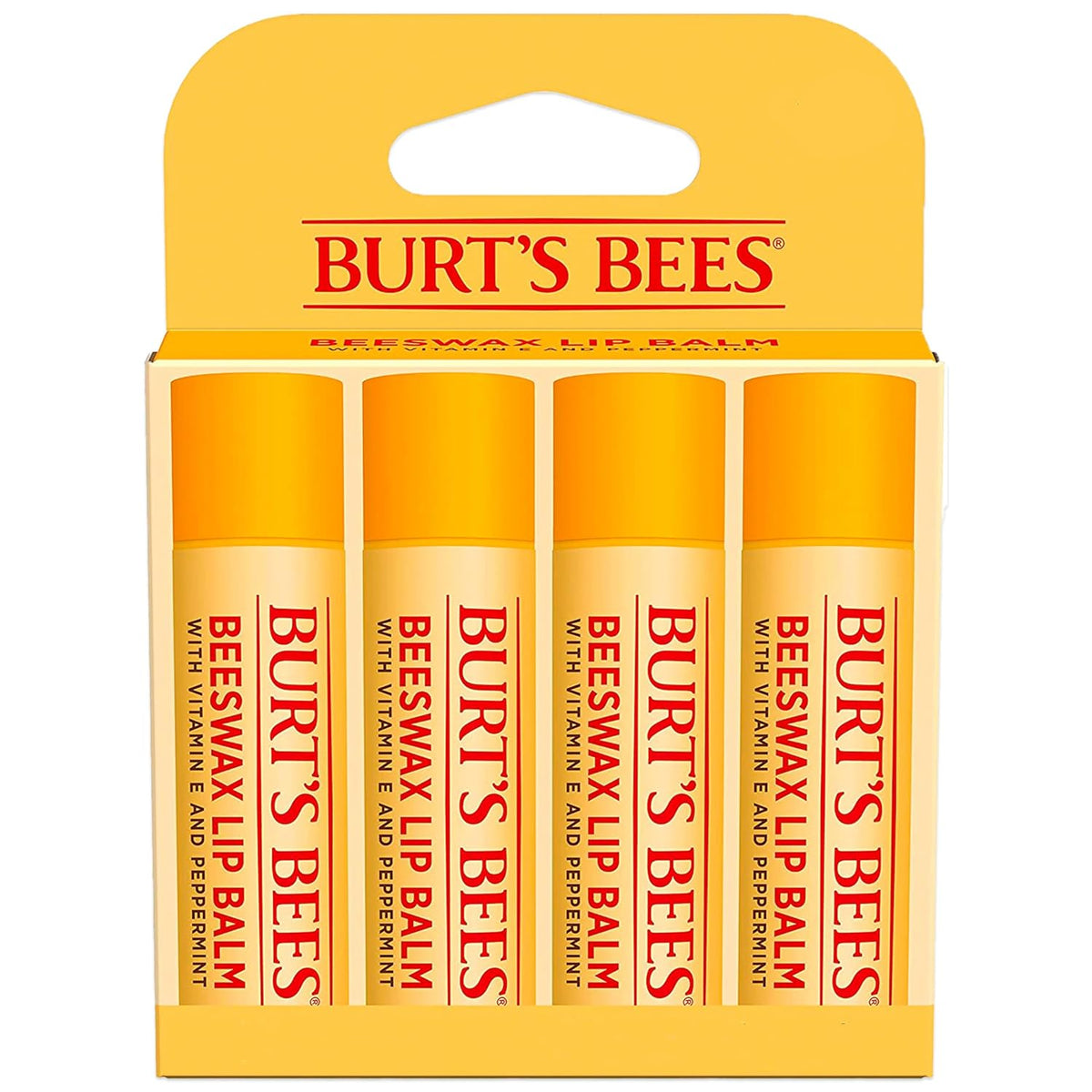 Burt's Bees 100% Natural Moisturizing Lip Balm (Original Beeswax)