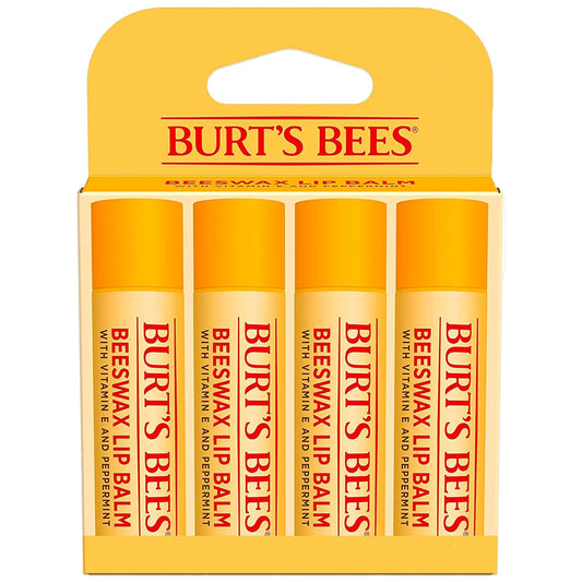 Burt's Bees 100% Natural Moisturizing Lip Balm (Original Beeswax)