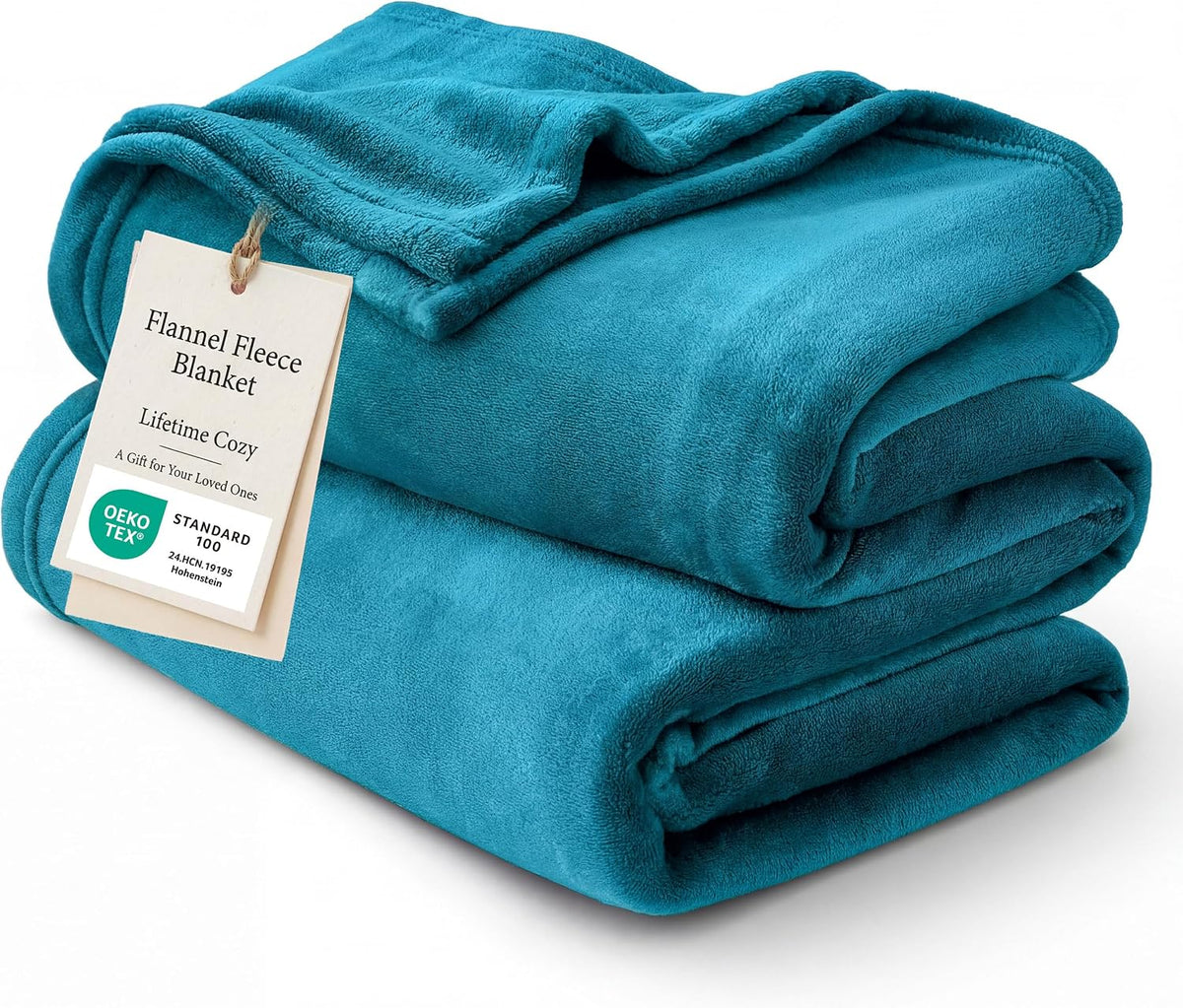 Bedsure GentleSoft Fleece Blanket Twin Size Grey - 300GSM Lightweight Plush Fuzzy Cozy Soft Warm Blanket for Bed, Sofa, Couch, Travel, Camping, 60x80 inches