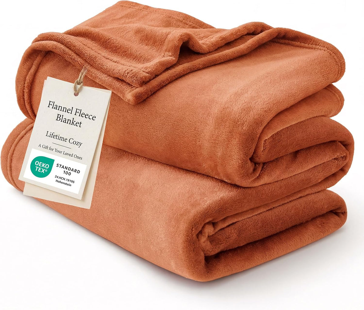 Bedsure GentleSoft Fleece Blanket Twin Size Grey - 300GSM Lightweight Plush Fuzzy Cozy Soft Warm Blanket for Bed, Sofa, Couch, Travel, Camping, 60x80 inches